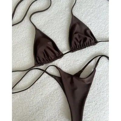 Image de Bikini Push-Up Sexy 2025 - Style Brésilien Léopard