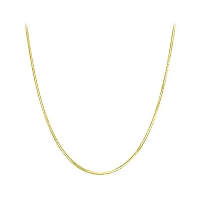 Image de Collier Chaîne Serpent Or Massif - Élégant & Empilable