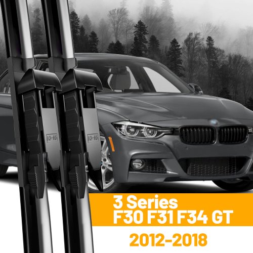 Zdjęcie Do BMW serii 3 F30 F31 F34 Pióra wycieraczek przednich 2012-2018 2013 2014 2015 2016 Szyba przednia Akcesoria 24"+19"