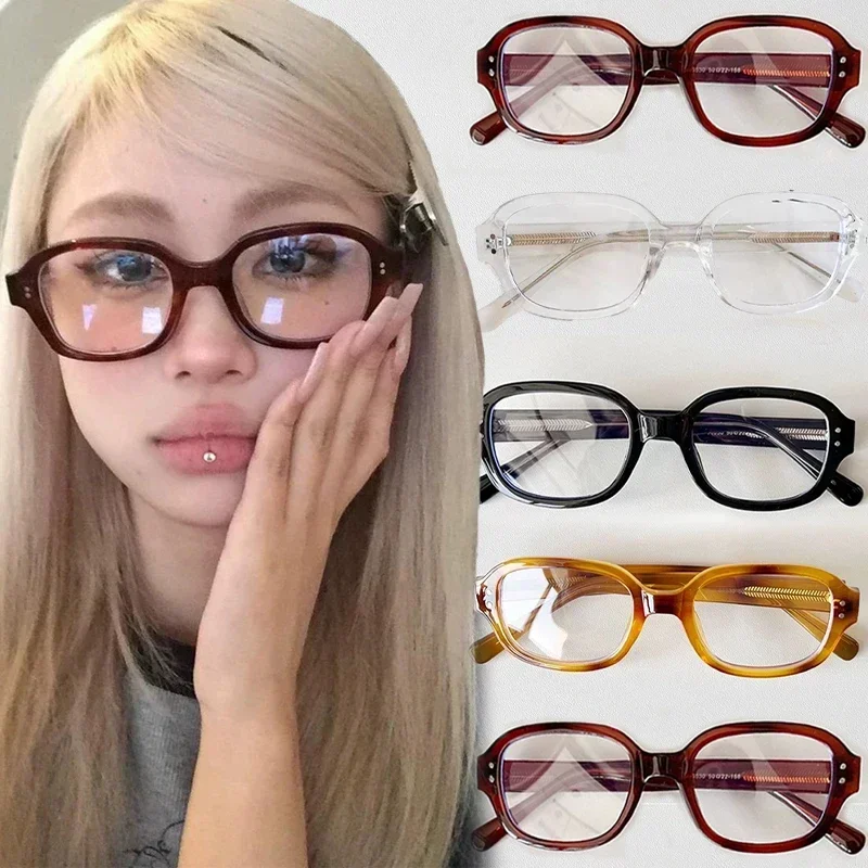 Zdjęcie Retro Okulary Y2K – Czerwone Gogle Vintage z Blokadą Światła