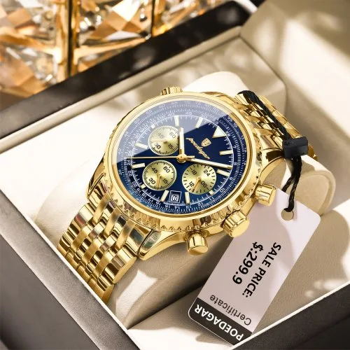 960 goud blauw