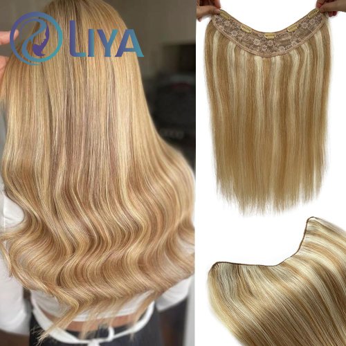 Immagine di Estensioni Capelli Umani 100% - Clip In Dritti 8-613