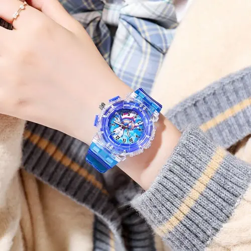 Image de Montre Lumineuse Enfant - Design Dessin Animé & Sport