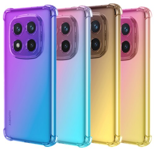 Imagen de Funda Protectora de TPU con Diseño de Degradado y Protección Antigolpes en las Cuatro Esquinas para Xiaomi Redmi Note 15 Pro 5G y Redmi Note 14 Pro Plus