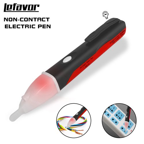 Image de Détecteur de Tension AC sans Contact - Stylo Testeur LED
