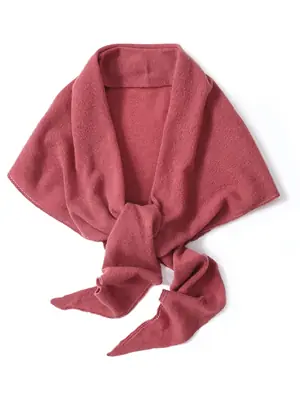 Image de Châle en laine tricoté - Tendance 2024