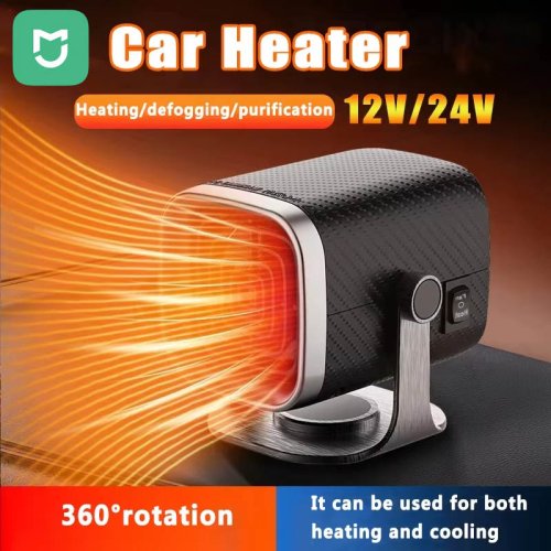 Afbeelding van Autoverwarmer 12V/24V – Snelle Verwarming & Ontdooien voor uw Auto