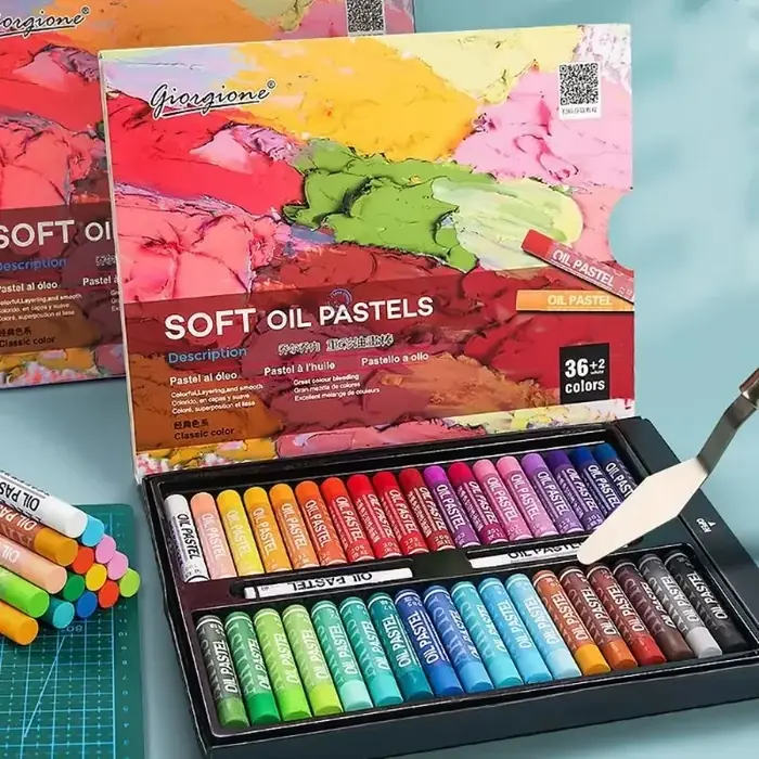 Image de Crayons de Peinture Douce - 12 à 50 Couleurs