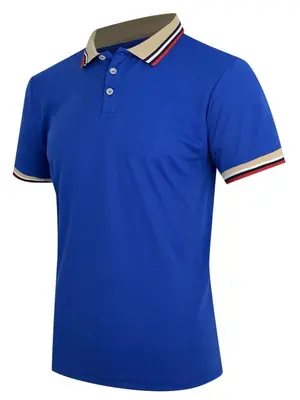 Image de Polo Homme Coton Respirant - Style Élégant & Confortable