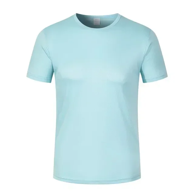 Immagine di T-Shirt Sportiva con Stampa Logo Personalizzata per Uomo e Donna - Asciugatura Rapida, Manica Corta, Ideale per Running, Gym e Marathon
