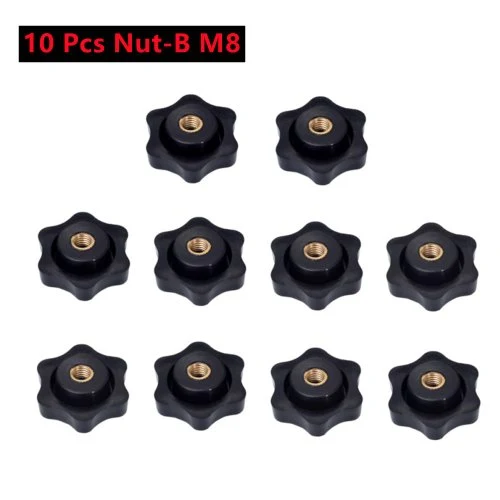 10 st M8-moer B