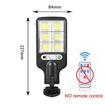 Image de Lampe Solaire Extérieure 200COB avec Capteur de Mouvement