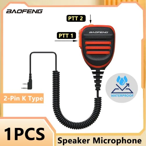 2 Pin-K-2PTT-Czerwony
