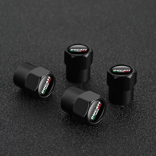 Zdjęcie 4 szt. CNC Aluminiowe Nakładki na Zawory Opony Motocyklowe Akcesoria Do Ducati Hypermotard 950 939 821 796 SP 1100 1200S