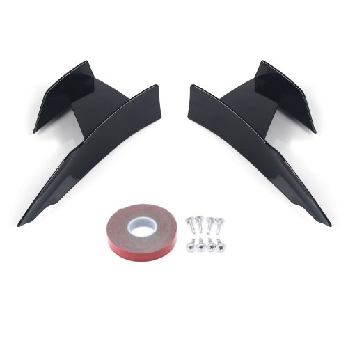 Afbeelding van 6 stks Koolstofvezel Of Heldere Zwarte Auto Styling Accessoires Voorbumper Side decoratie Voor BMW F80 M3 Voor BMW F82 M4