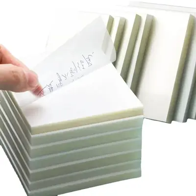 Image de Bloc-Notes Transparent Auto-Adhésif - 50 Feuilles