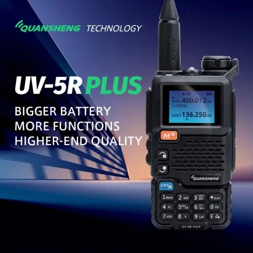 Image de Quansheng UV-5R Plus - Talkie-Walkie Multi-Bande 5W