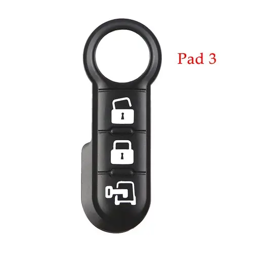 Image de Clé à distance 3 boutons compatible Fiat, Peugeot, Citroën