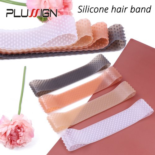 Immagine di Fascia Elastica in Silicone per Parrucche - Tenuta Sicura e Comfort