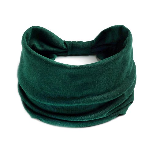 Immagine di Fascia Yoga in Cotone Assorbe Sudore Donna - Turbante Sportivo