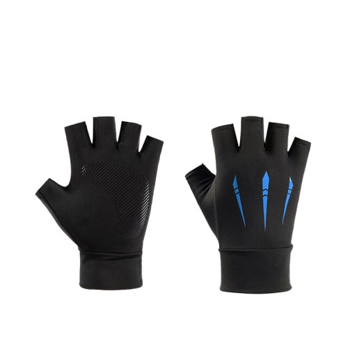 Blauw-half-vinger