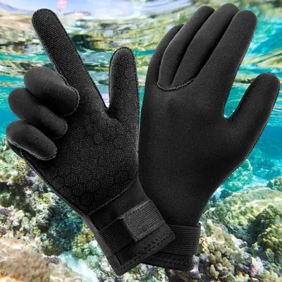 Gants de Plongée Néoprène 3mm - Chauds & Antidérapants