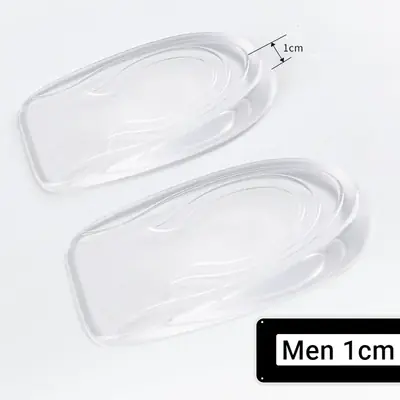 Image de Semelles Invisibles +1 à +3 cm - Gain de Taille en Silice