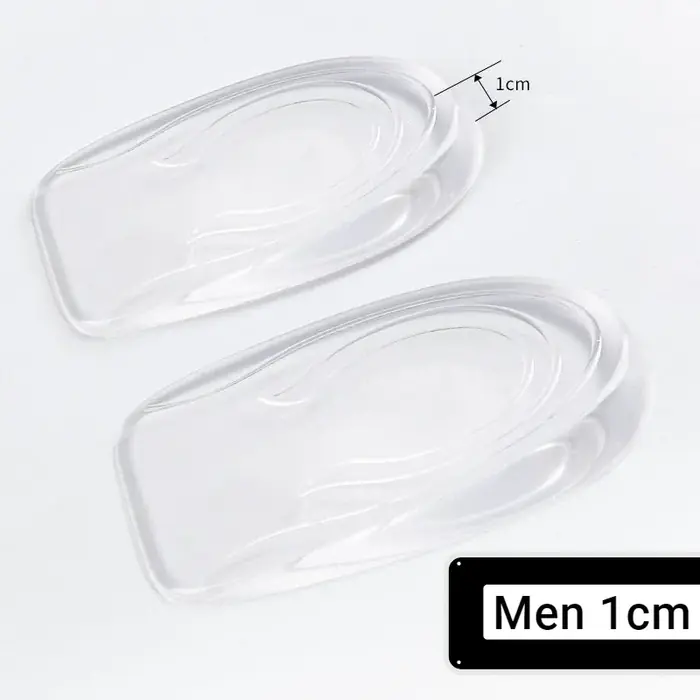 Image de Semelles Invisibles +1 à +3 cm - Gain de Taille en Silice