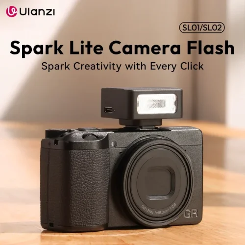 Zdjęcie Mini Lampa Błyskowa Ulanzi SL01/SL02/SL03 – Idealna do Vlogów i Fotografii