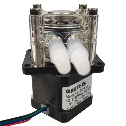 Imagen de Bomba Peristáltica de Alto Flujo con Motor Paso a Paso 6-30V para Acuarios y Laboratorios - Solución Eficiente y Silenciosa