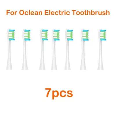 Image de Têtes de Brosse Douces pour Brosse à Dents Électrique - 7 Pièces