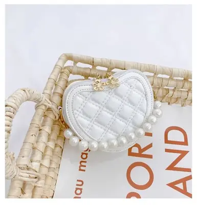 Image de Sac à Main Princesse Coeur - Mini Sac Enfant Mignon