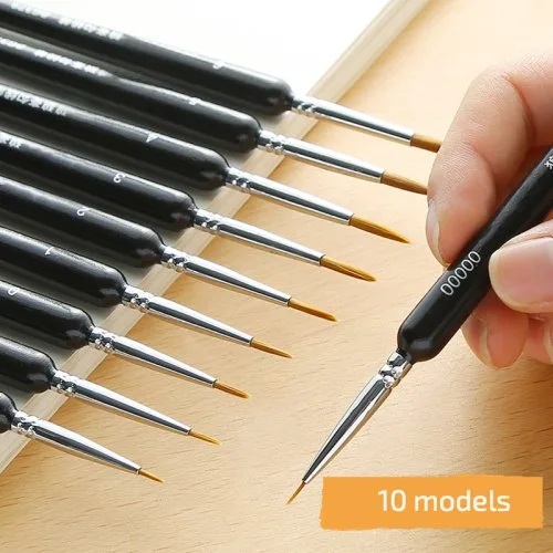 10 Stück Schwarz