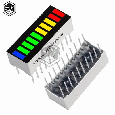Image de Barre LED 10 Segments - Éclairage Multicolore Ultra Brillant