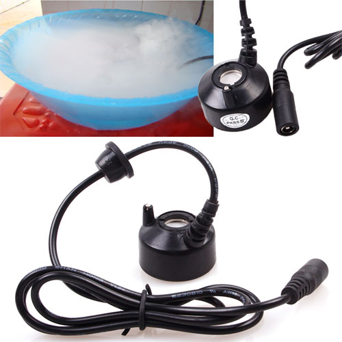 Afbeelding van Natuurlijke Ultrasone Mistmaker met Waterfontein voor Vijver en Tuin – Eenvoudig Te Bedienen Outdoor Luchtbevochtiger en Mini Diffuser