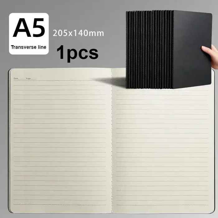 Image de Carnet Kraft A5 Ligné - Journal de Voyage Rétro