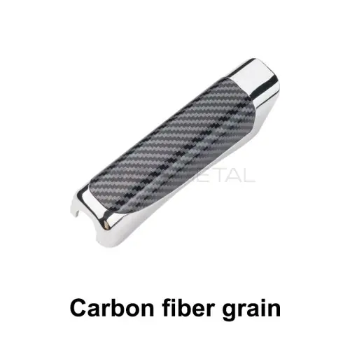 Image de Couvercle de Frein à Main en Fibre de Carbone - Style Sportif & Protection