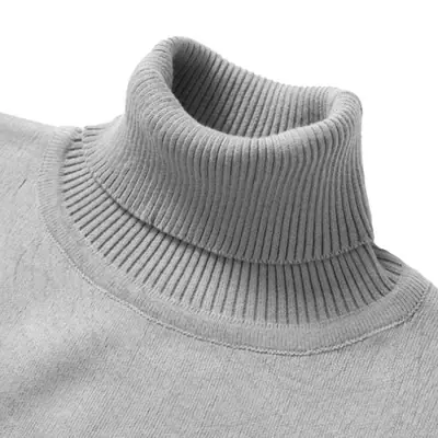 Image de Pull Col Roulé Homme Hiver - Chaud & Décontracté