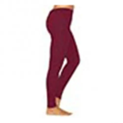 Image de Leggings Slim Taille Haute en Soie de Lait - Élégance & Confort