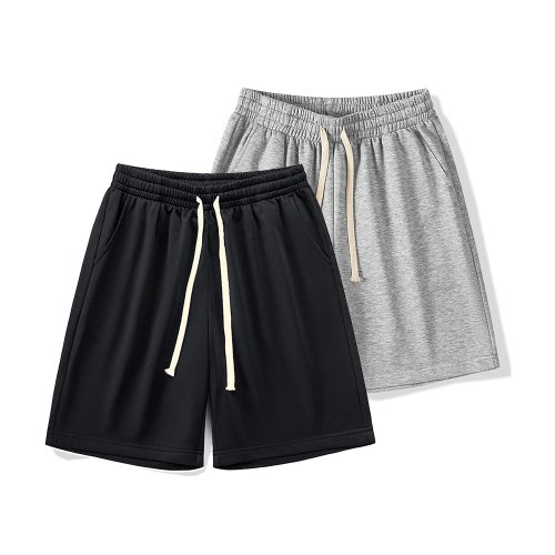 Image of Summer New Drawstring Shorts Men Casual Jogger Sweathshorts Casual Classic Workout Gym Running Sports Board Shorts