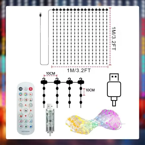 1M-3.3ft-400LEDS