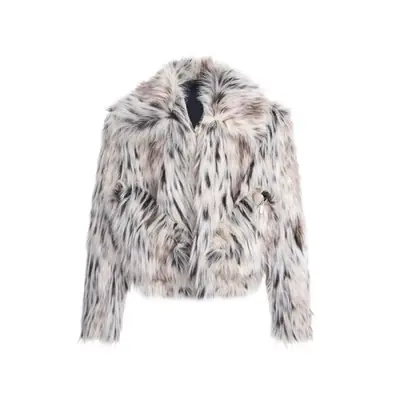 Image de Veste Courte Fausse Fourrure Homme - Style Y2K Coloré & Chaud