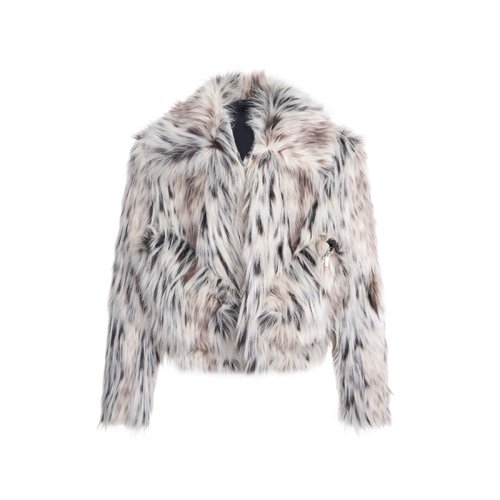 Immagine di Cappotto Uomo Multicolore Pelliccia Sintetica 2024 - Y2K Streetwear