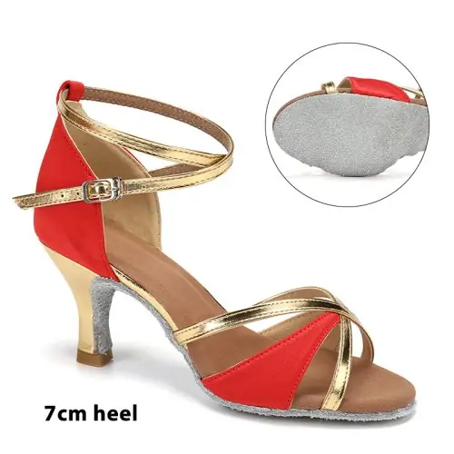 Image de Chaussures de Danse Latine Femme - Talons 7 cm