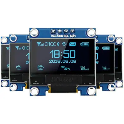 Image de Module OLED 0.96" 128x64 - Écran Lumineux I2C pour Arduino, Raspberry Pi & ESP32