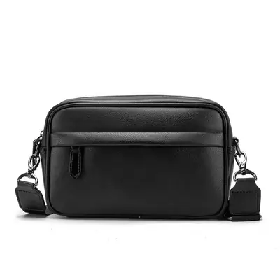 Image de Sac Bandoulière Homme Luxe en Cuir PU - Élégant & Pratique