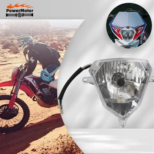 Immagine di Faro Enduro per Moto Beta RR Racing 125, 480, 2010-2023, RR 125, 50 LC, Xtrainer 250, 300 - Parte di Modifica per Motocicletta Off-Road