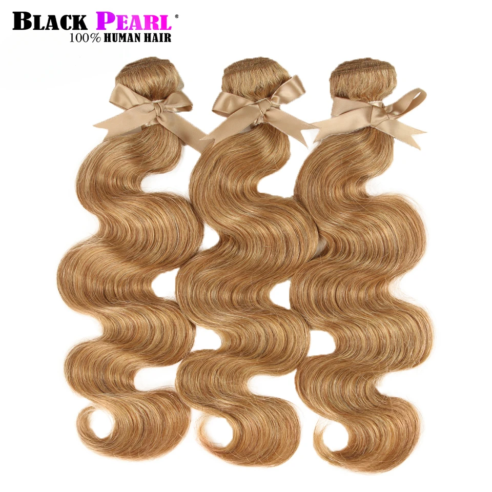 Zdjęcie Miodowy Blond 27 – Naturalne Włosy Body Wave