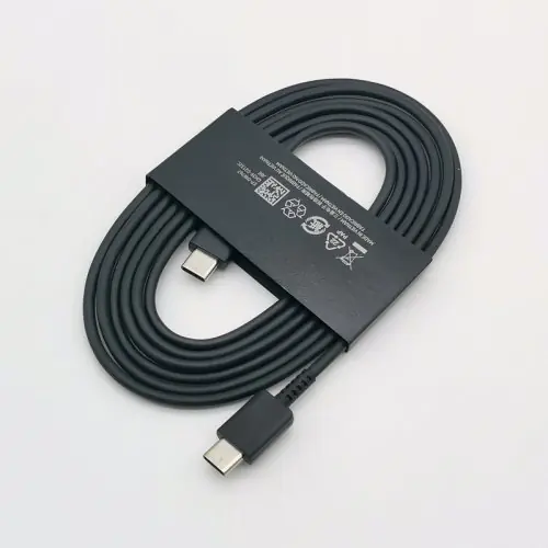 Image de Chargeur Rapide 45W Samsung pour Galaxy S24, S23, S22, S21, Note 20, Z Flip