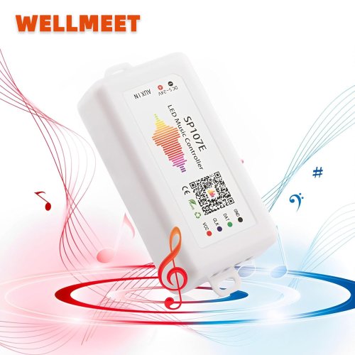 Image de Contrôleur LED Bluetooth SP107E - Éclairage Musical Intelligent